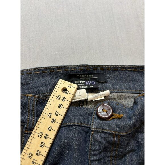 Max Mara weekend straight fit W9 stretch jeans US 12 32x33 - Picture 10 of 10